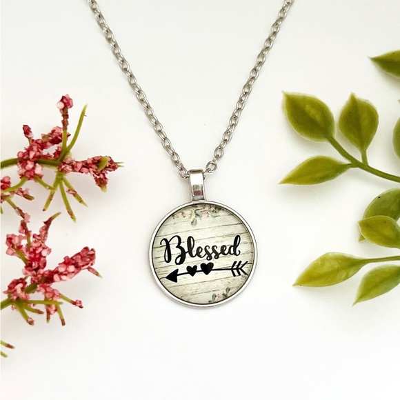 Blessed Pendant Necklace NEW - Picture 5 of 5